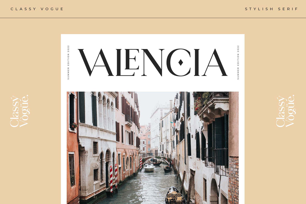 Classy Vogue Serif Font