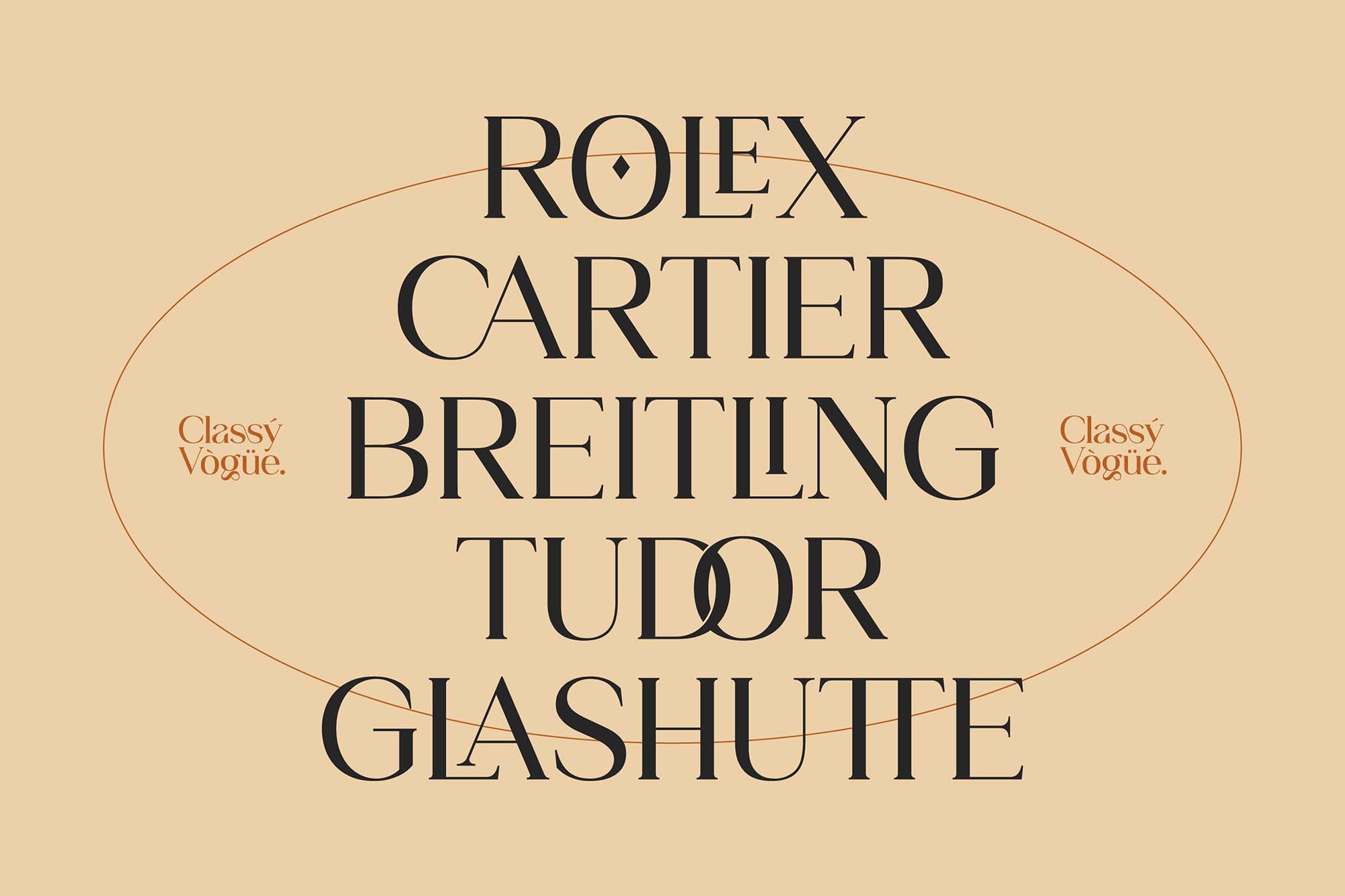Classy Vogue Serif Font