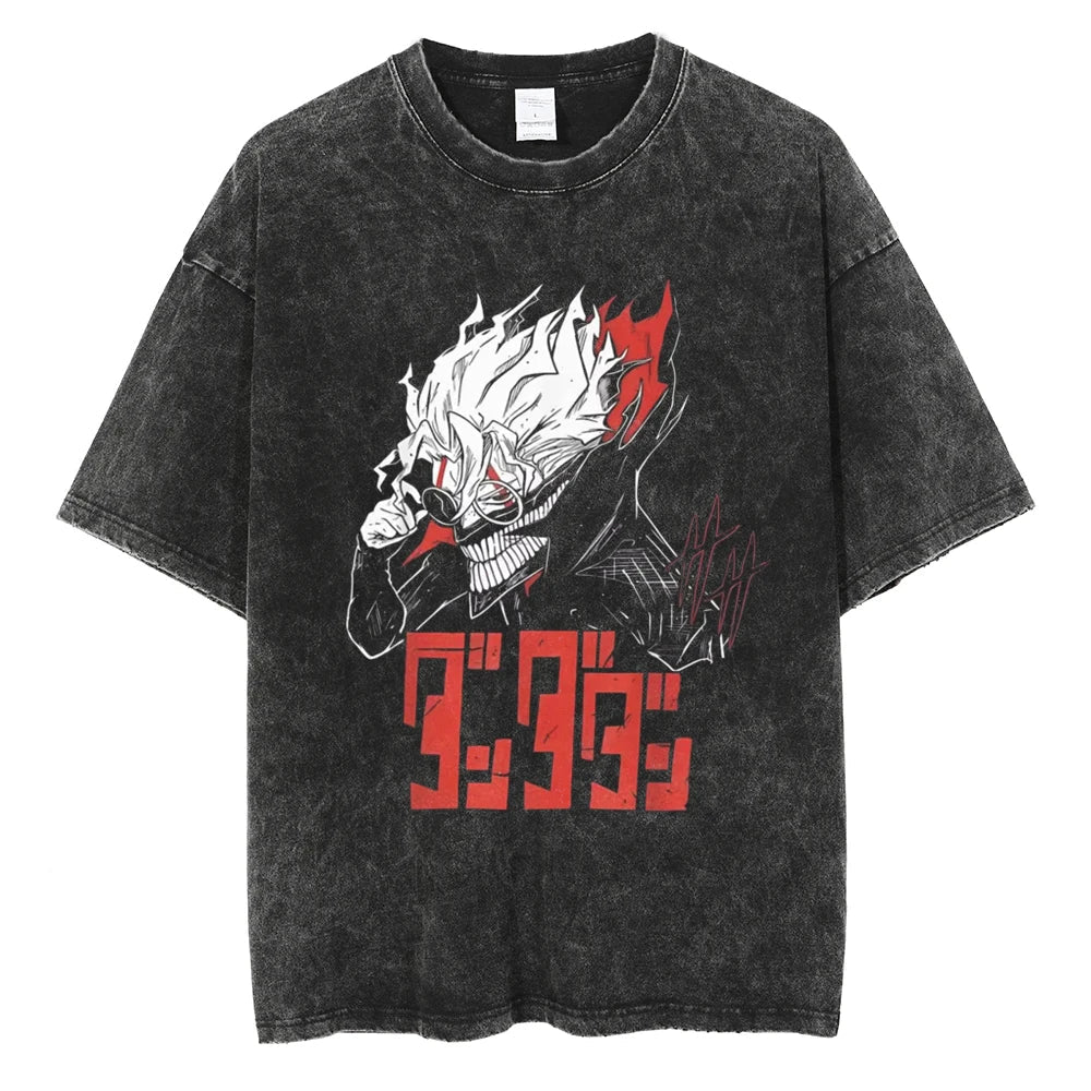 Dandadan Okarun's Glory Oversized Vintage T-Shirt