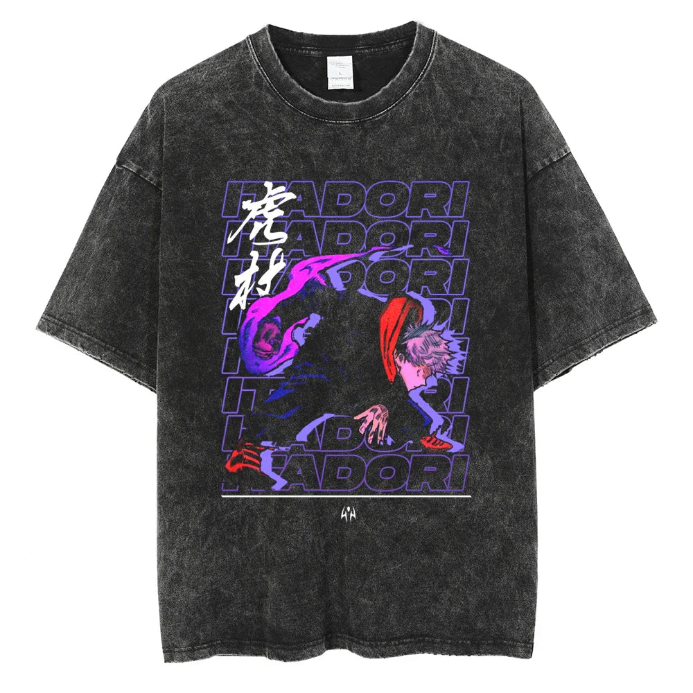 Jujutsu Kaisen Itadori's Power Vintage T-Shirt