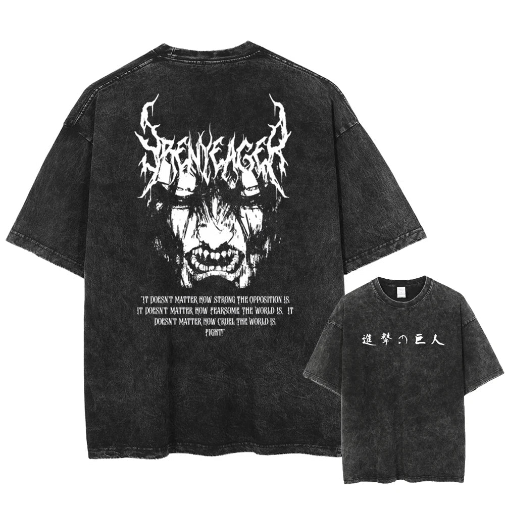 Attack on Titan Titan's Legacy Oversized Vintage T-Shirt