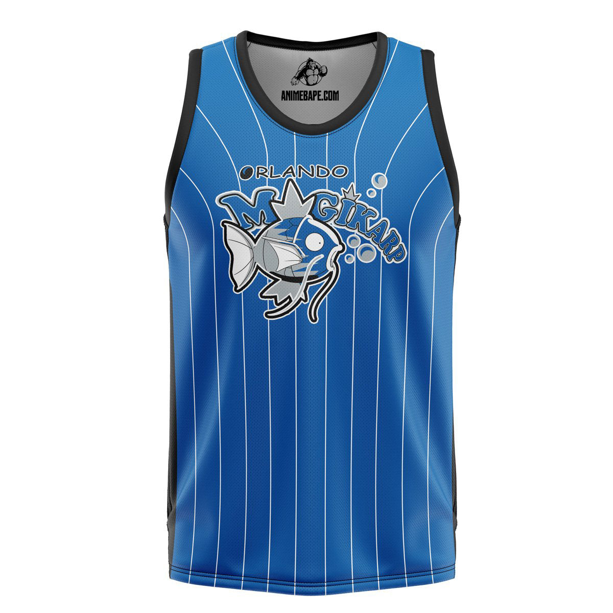 Orlando Magikarp Pokemon Basketball Jersey